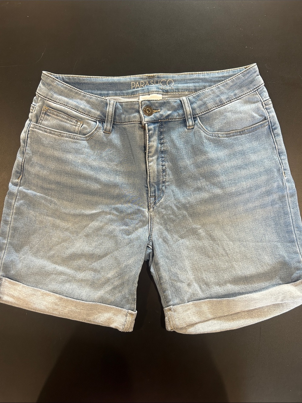 Parasuco Light Blue Denim Shorts
